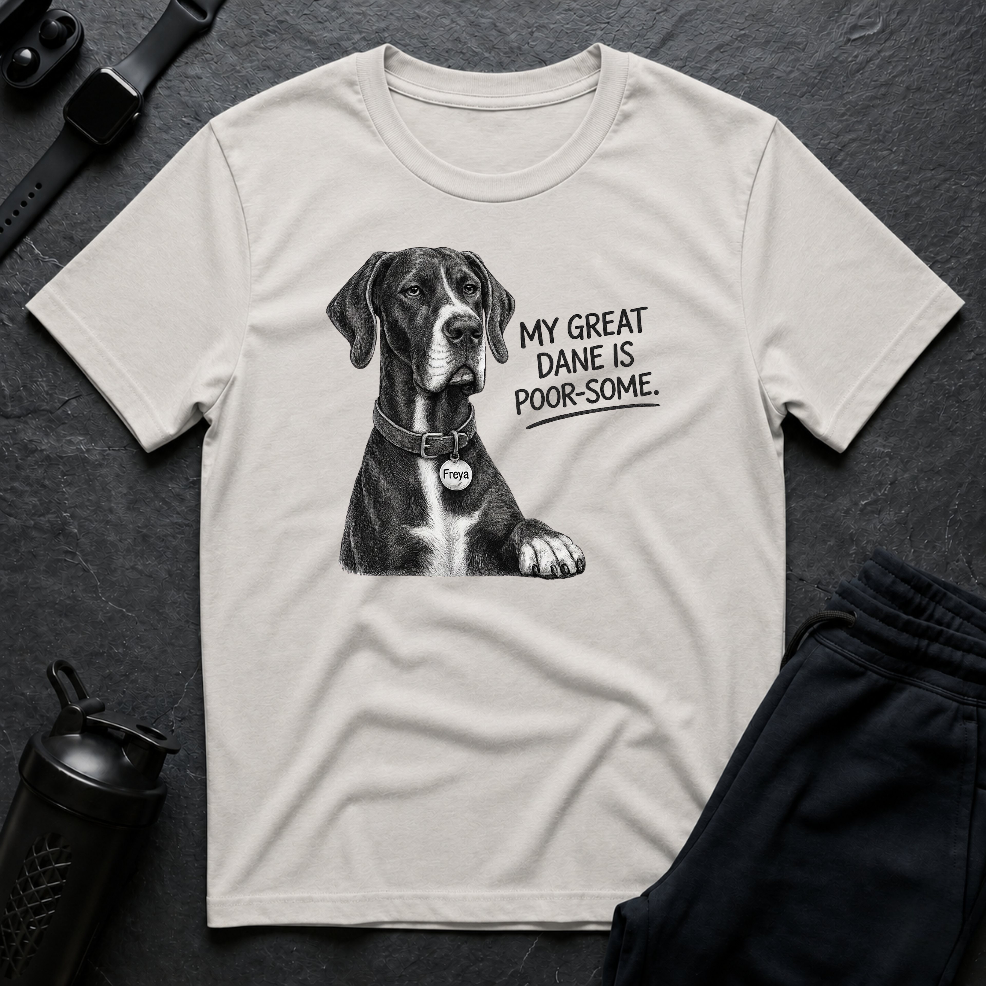 My Great Dane Poor-Some
