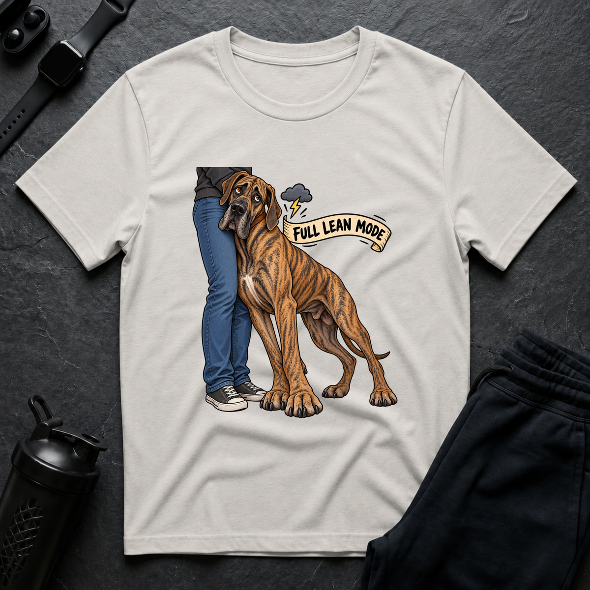 Full Lean Mode – Great Dane T-Shirt