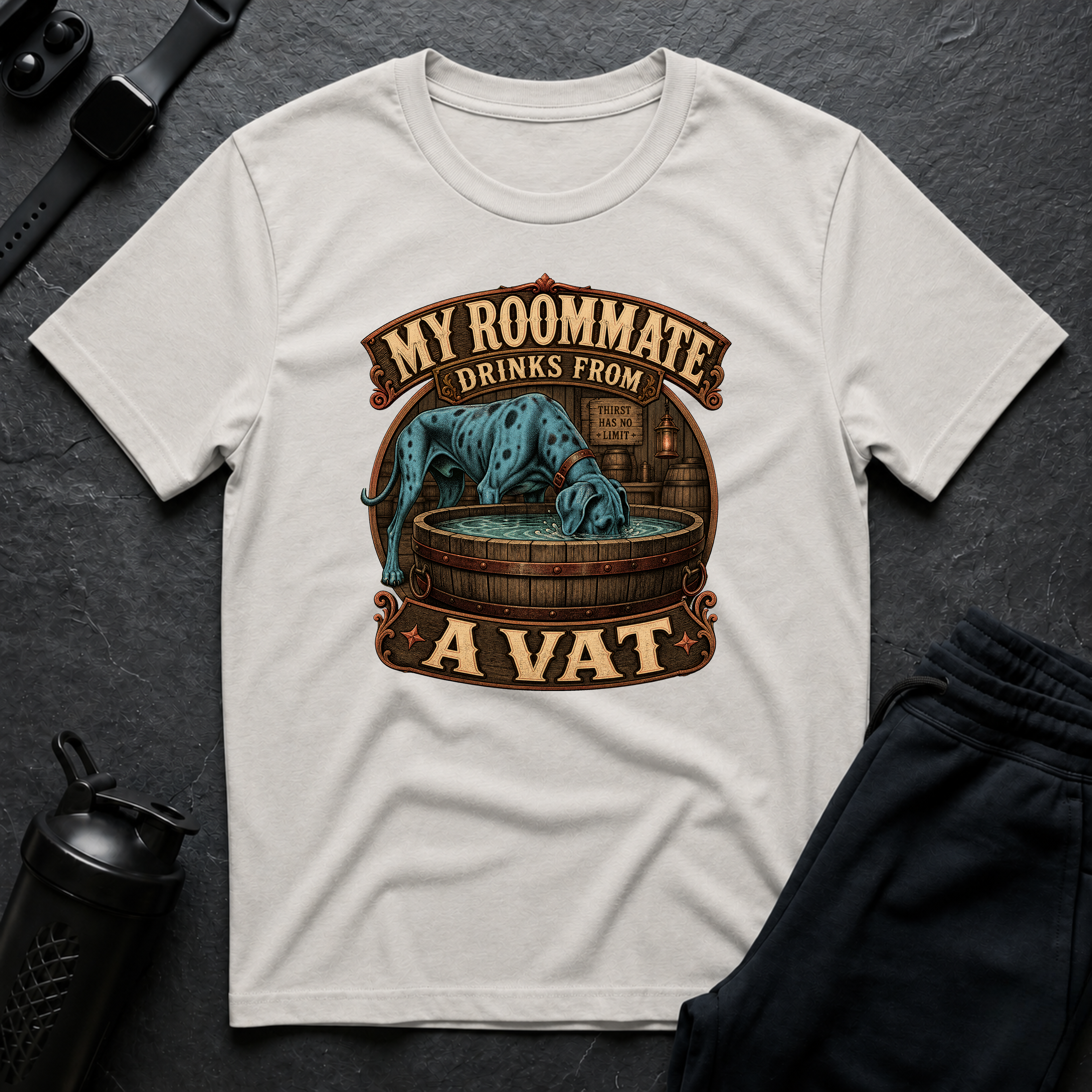 Roommate Drinks Vat
