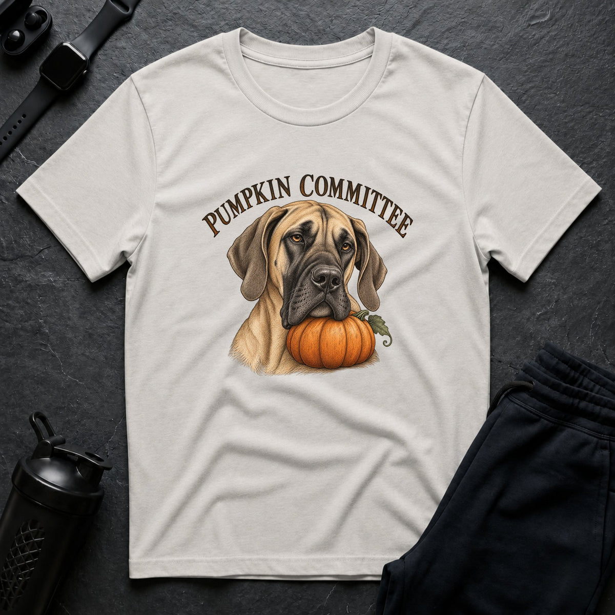 Pumpkin Committee 11 – Great Dane T-Shirt