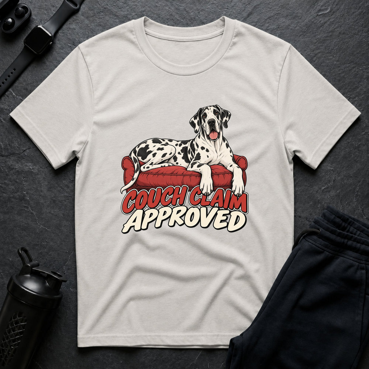 Couch Claim – Great Dane T-Shirt