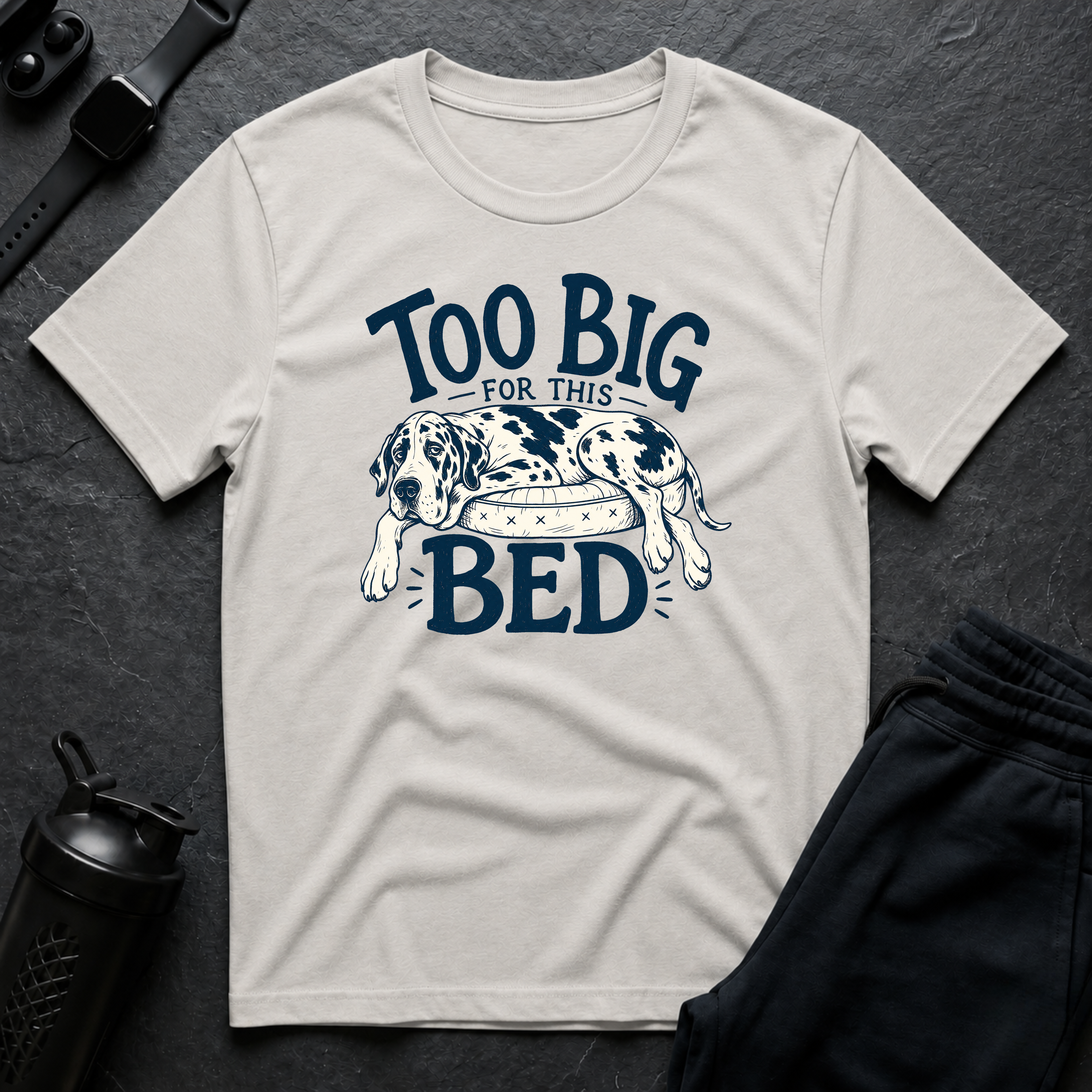 Too Big Bed