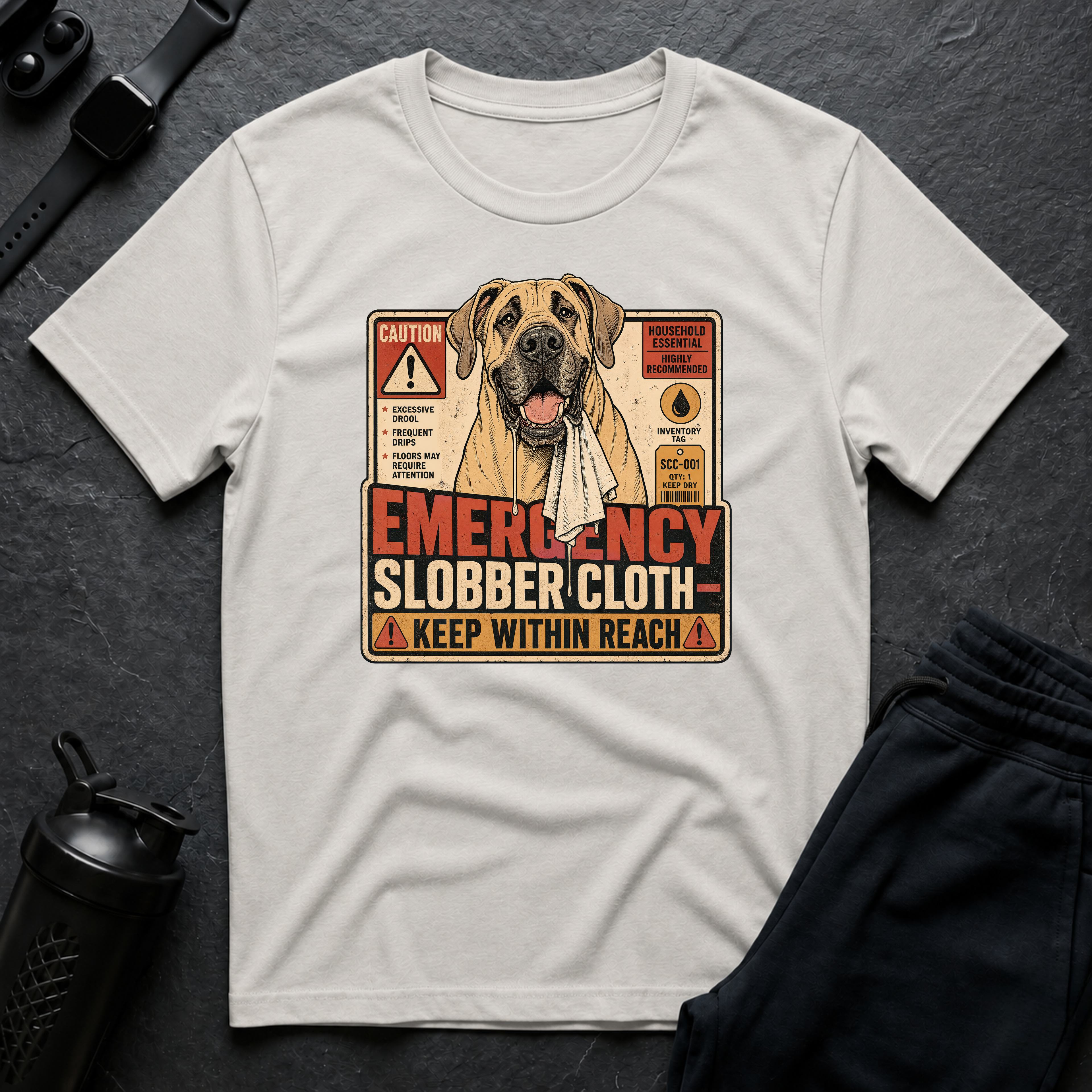 Emergency Slobber Cloth