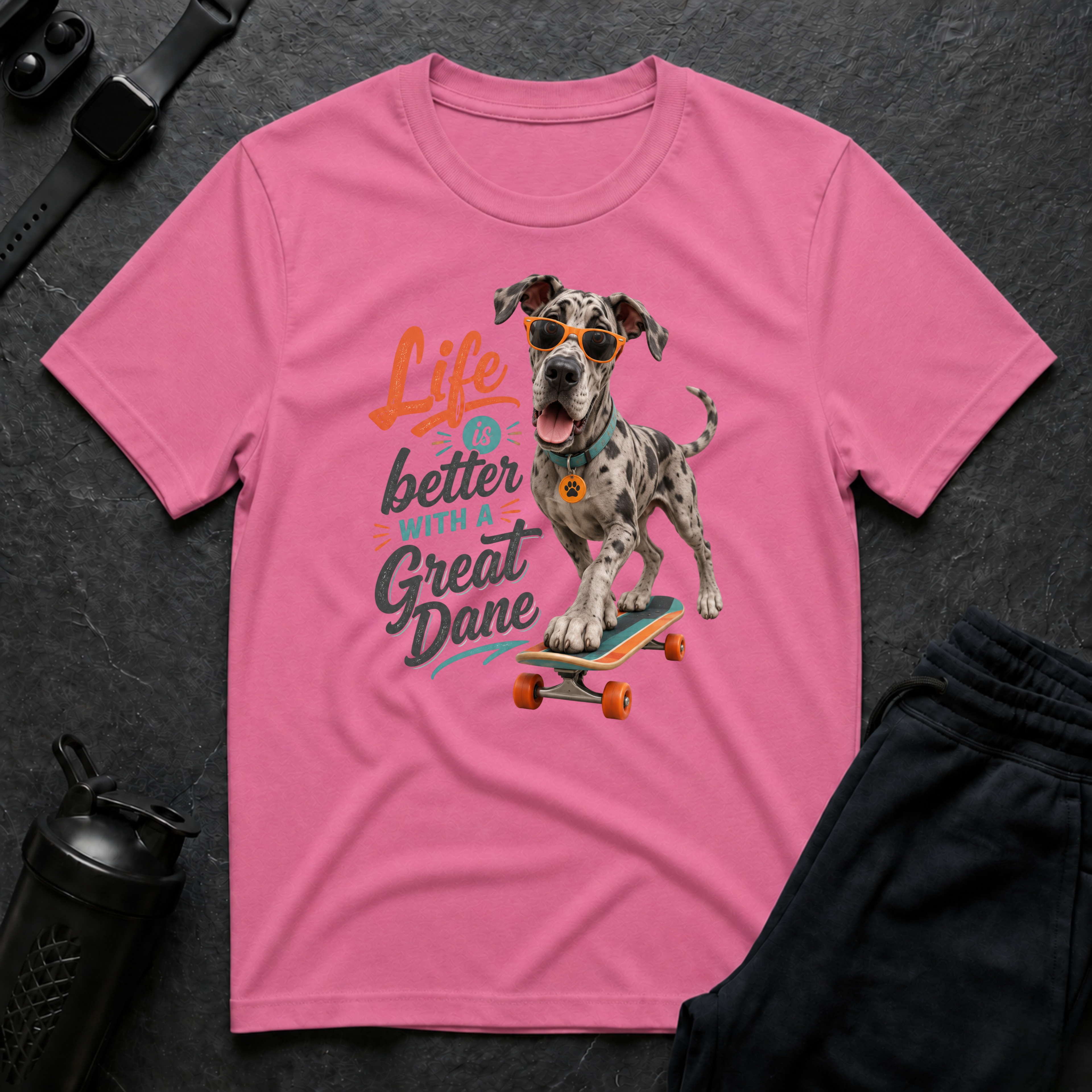 Skater Great Dane Vibes