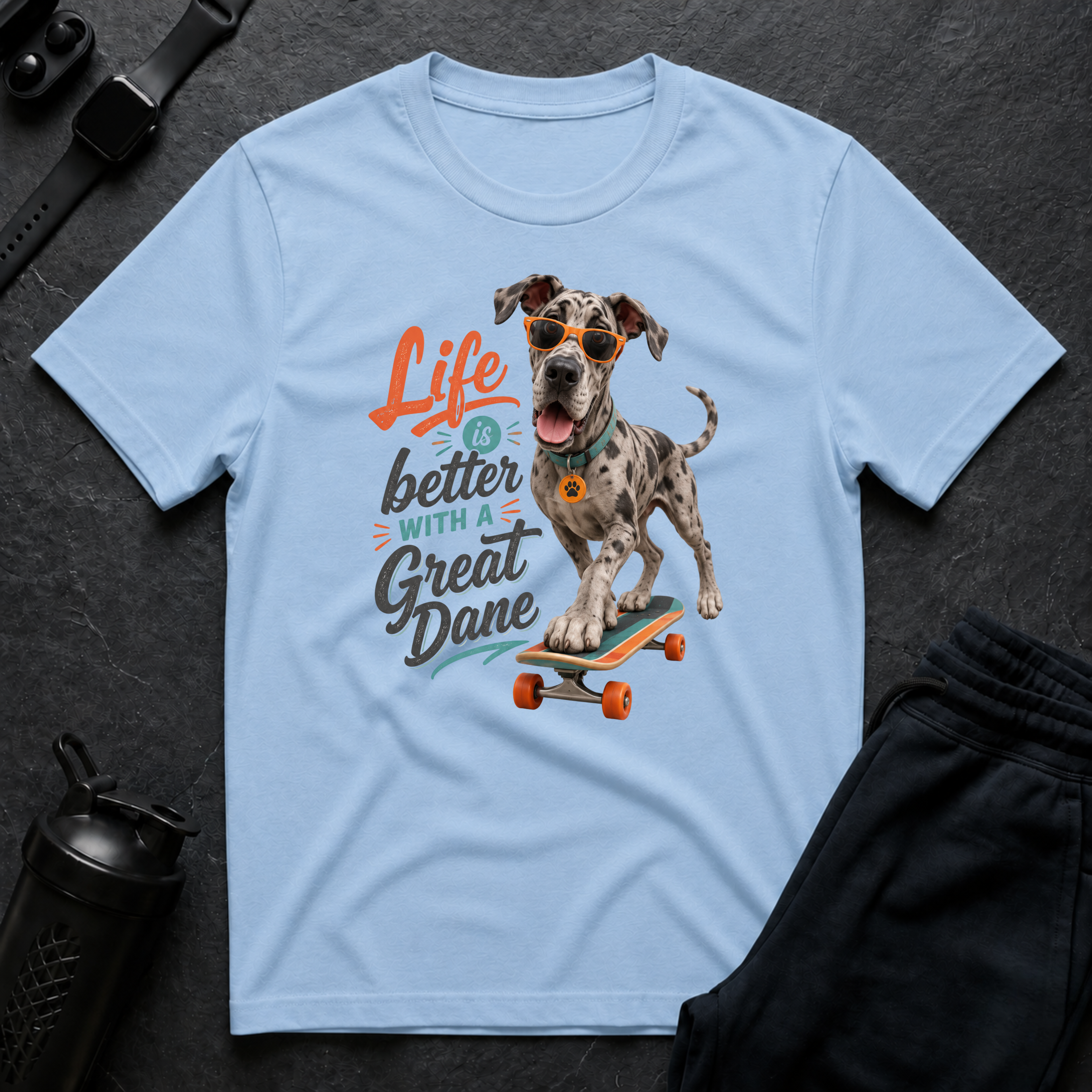 Skater Great Dane Vibes