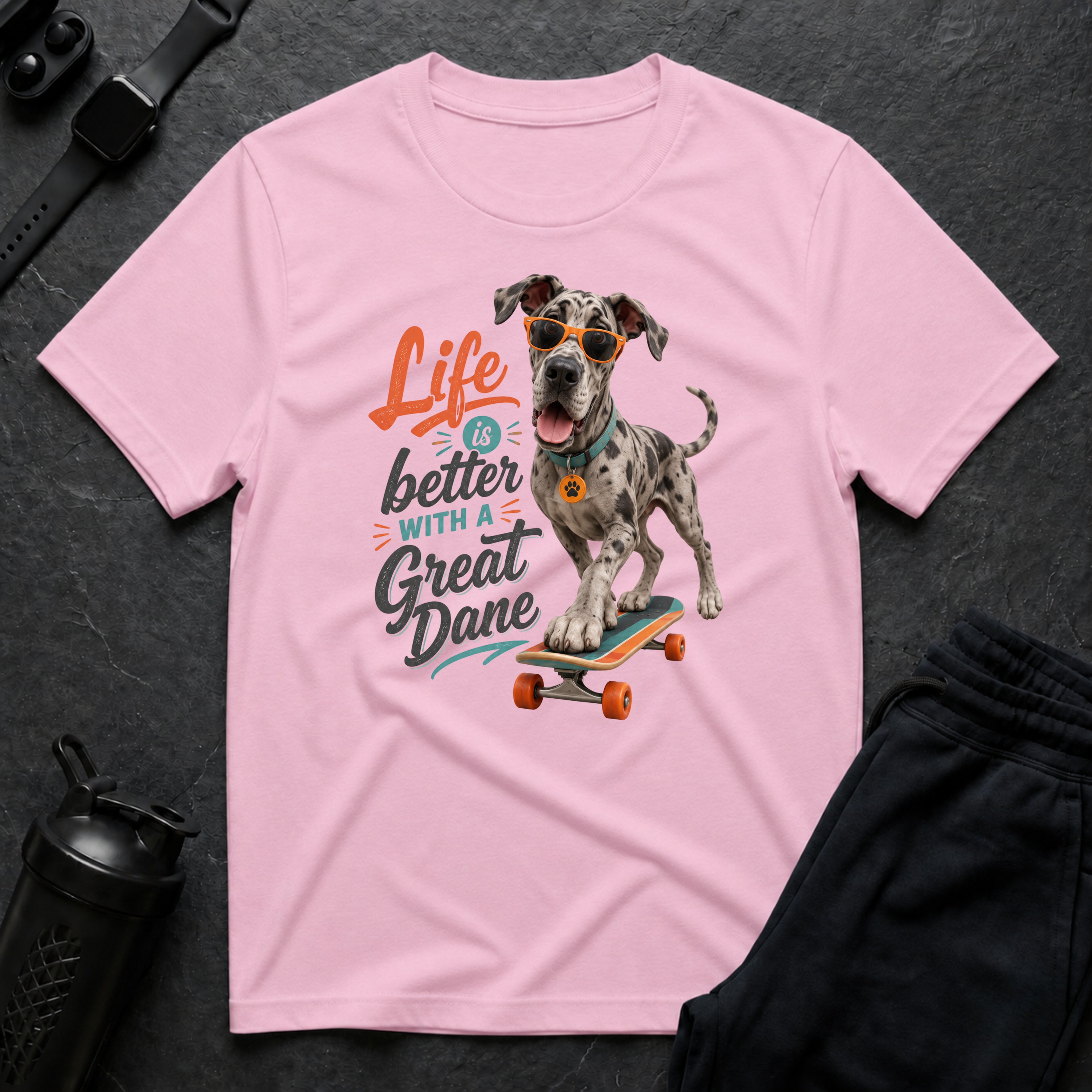 Skater Great Dane Vibes