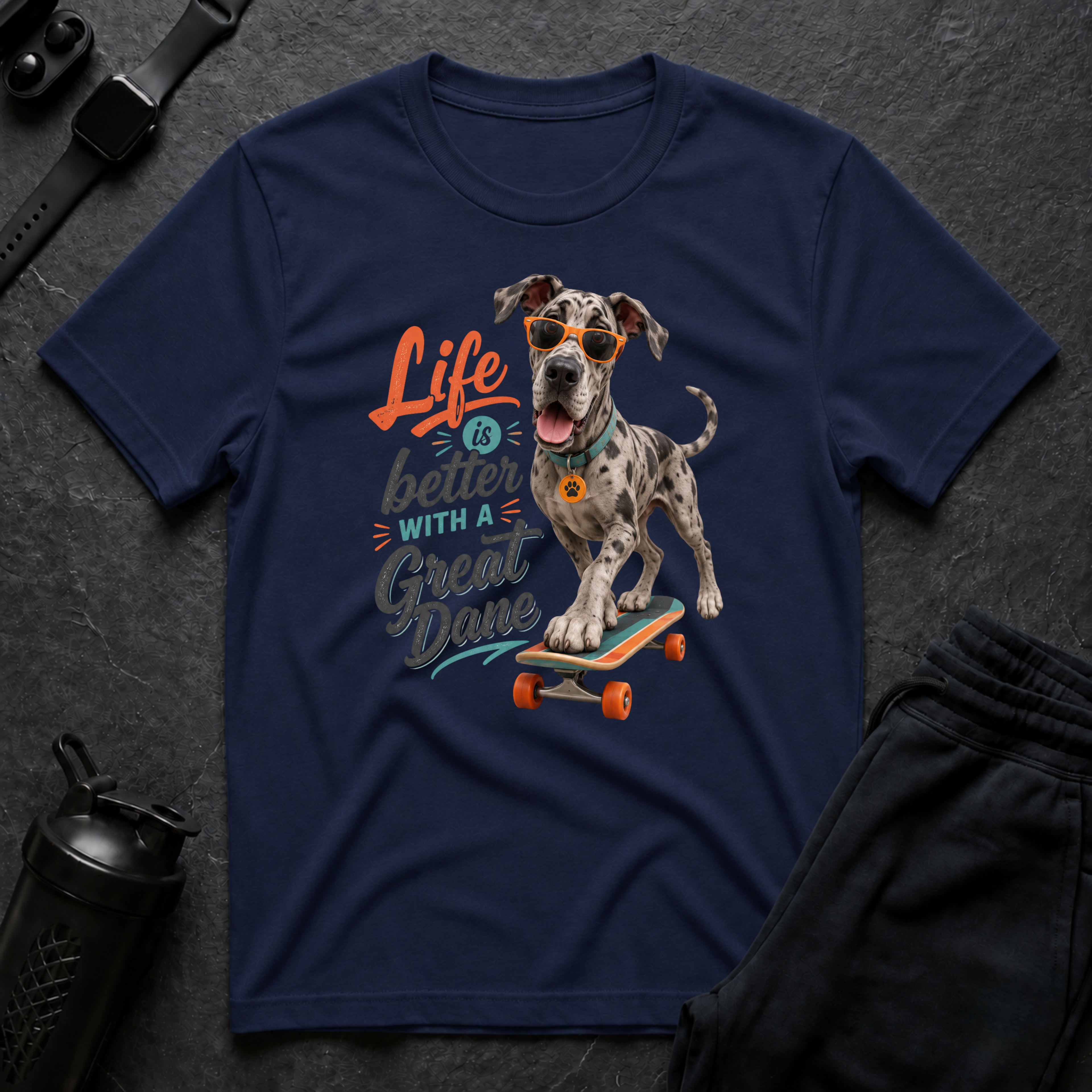 Skater Great Dane Vibes