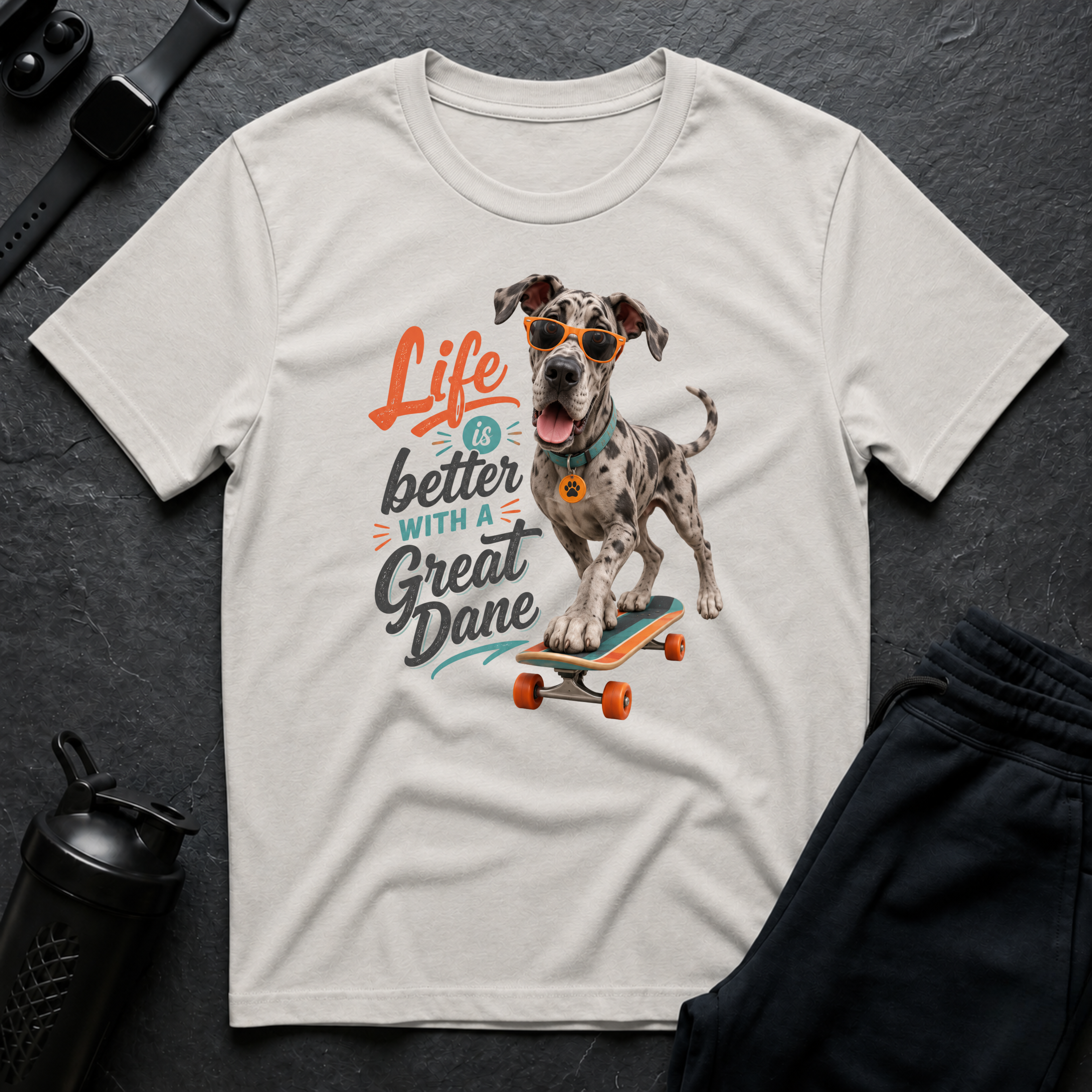 Skater Great Dane Vibes