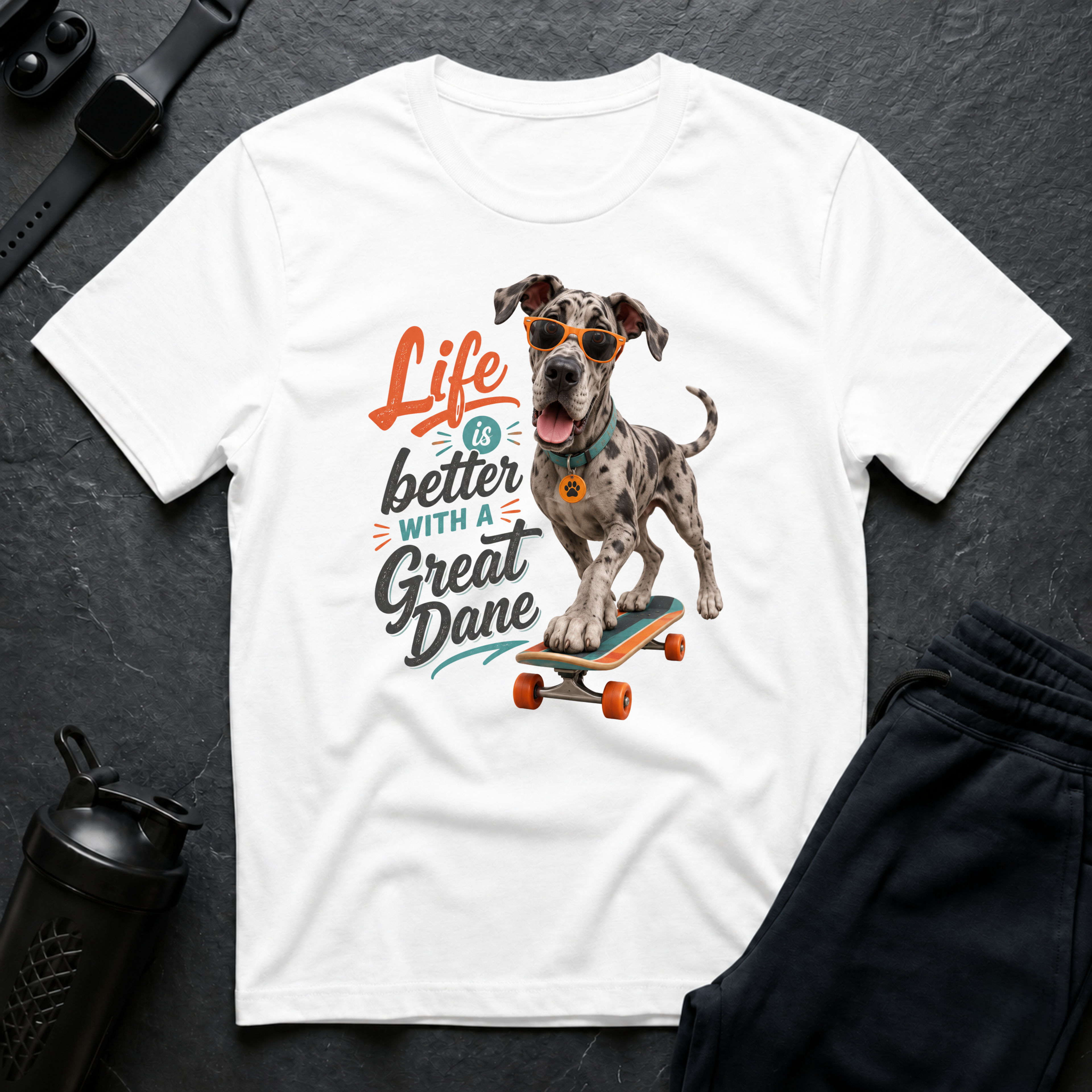 Skater Great Dane Vibes