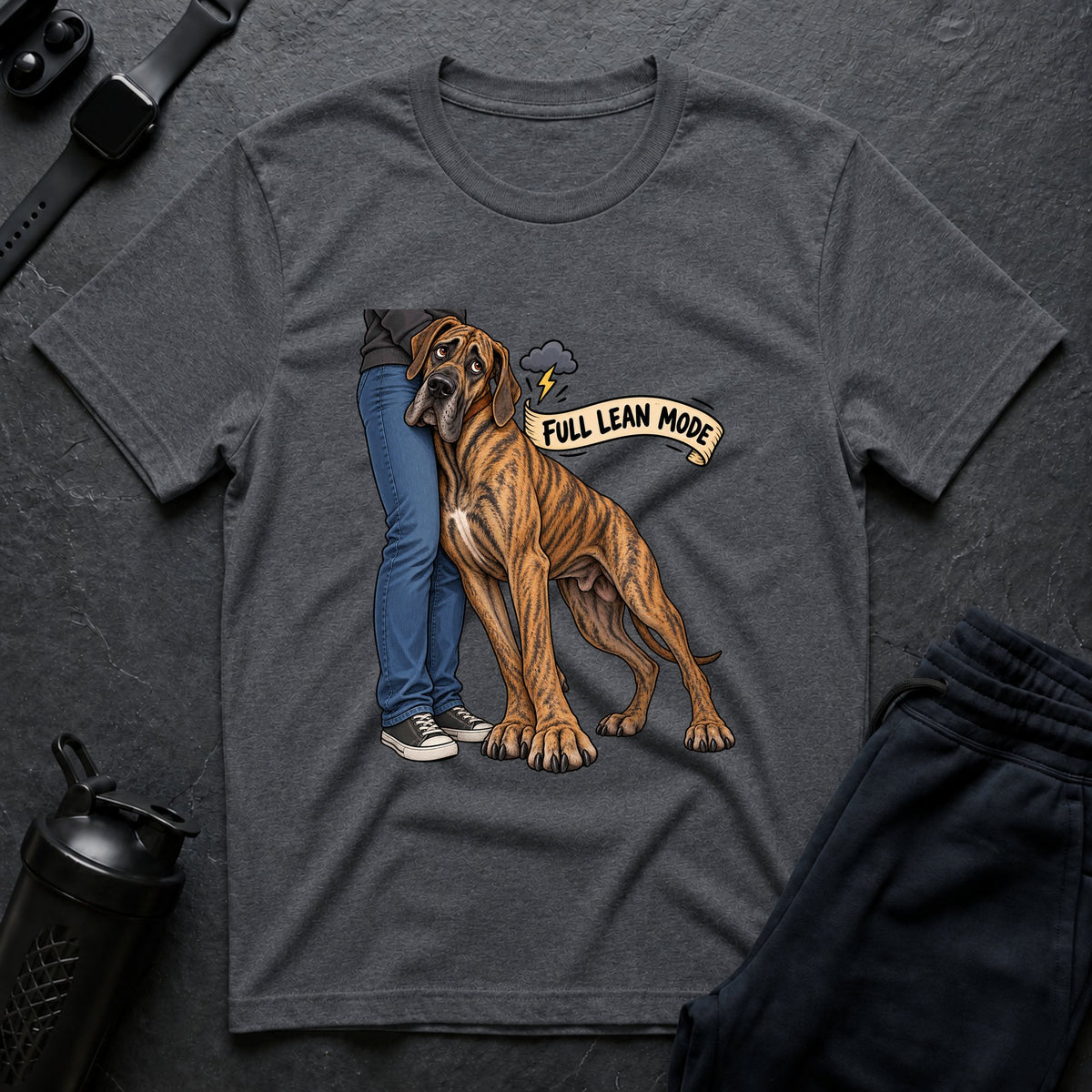 Lean Buddy Mode – Great Dane T-Shirt