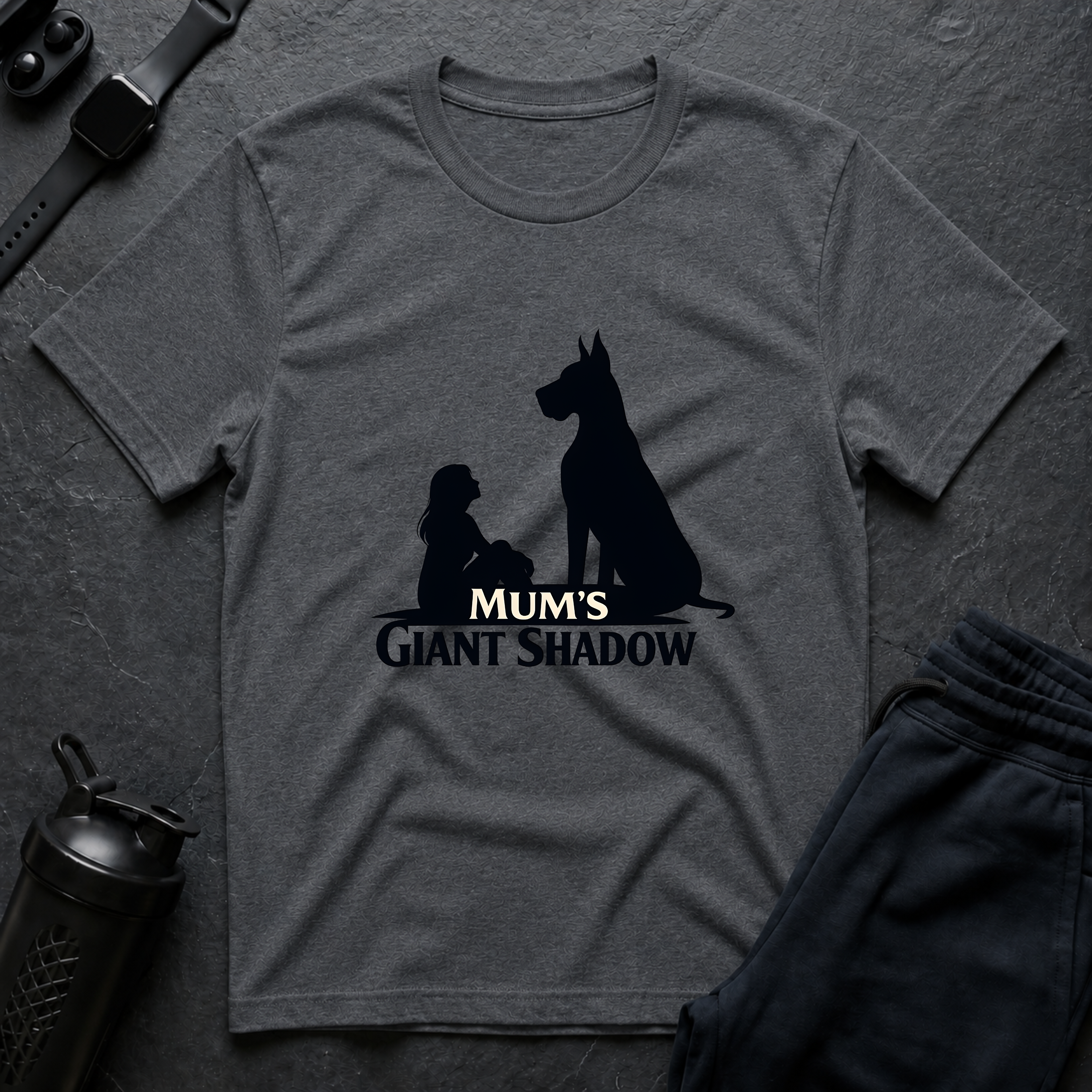 Mum's Giant Shadow