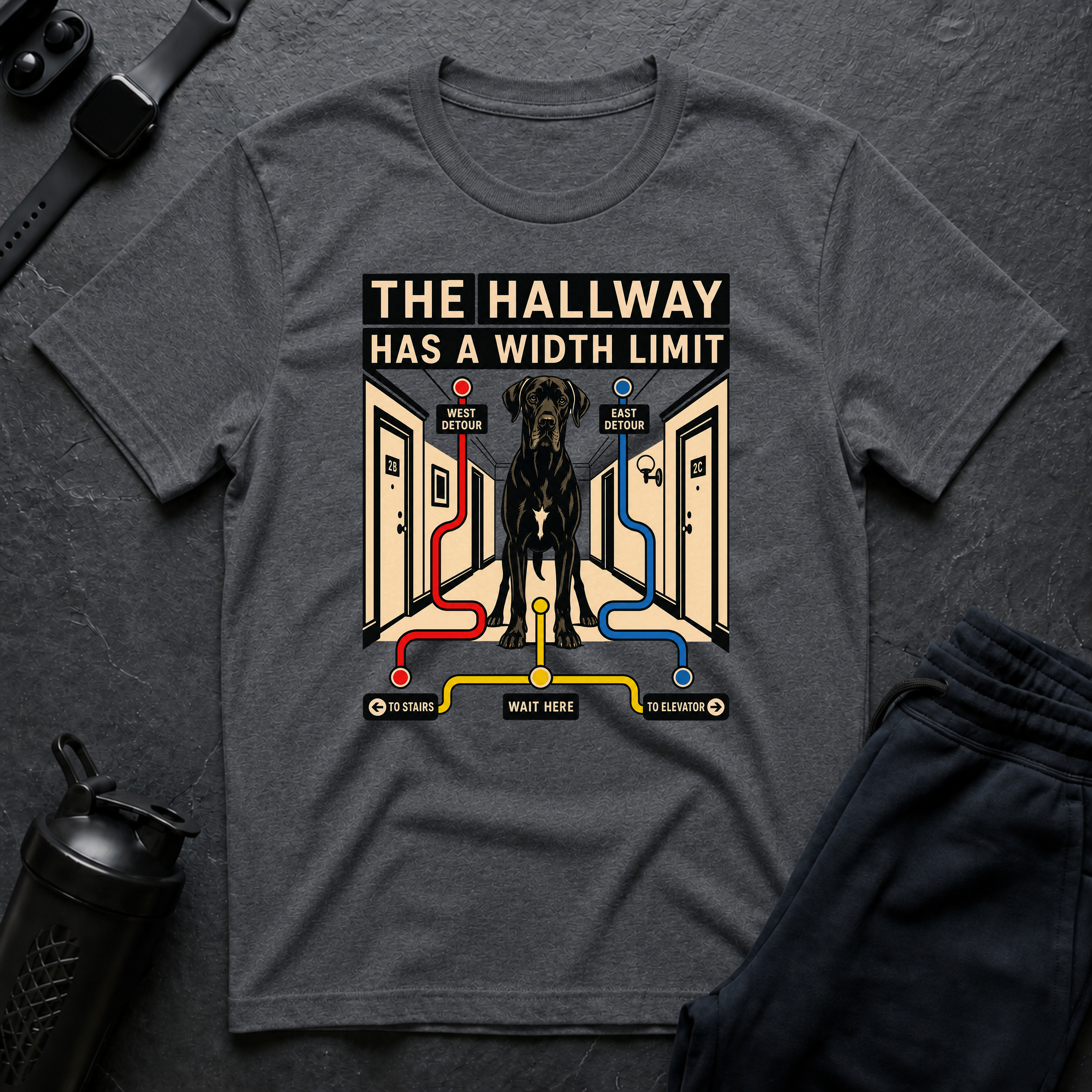 The Hallway Width Limit