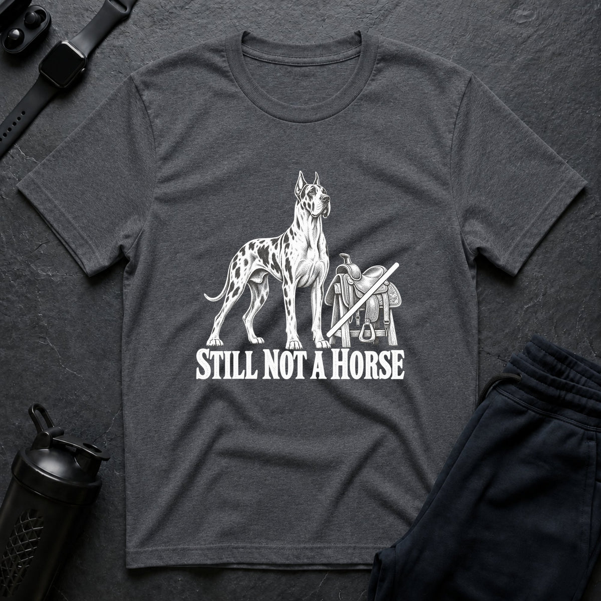 Still Not Horse – Great Dane T-Shirt design