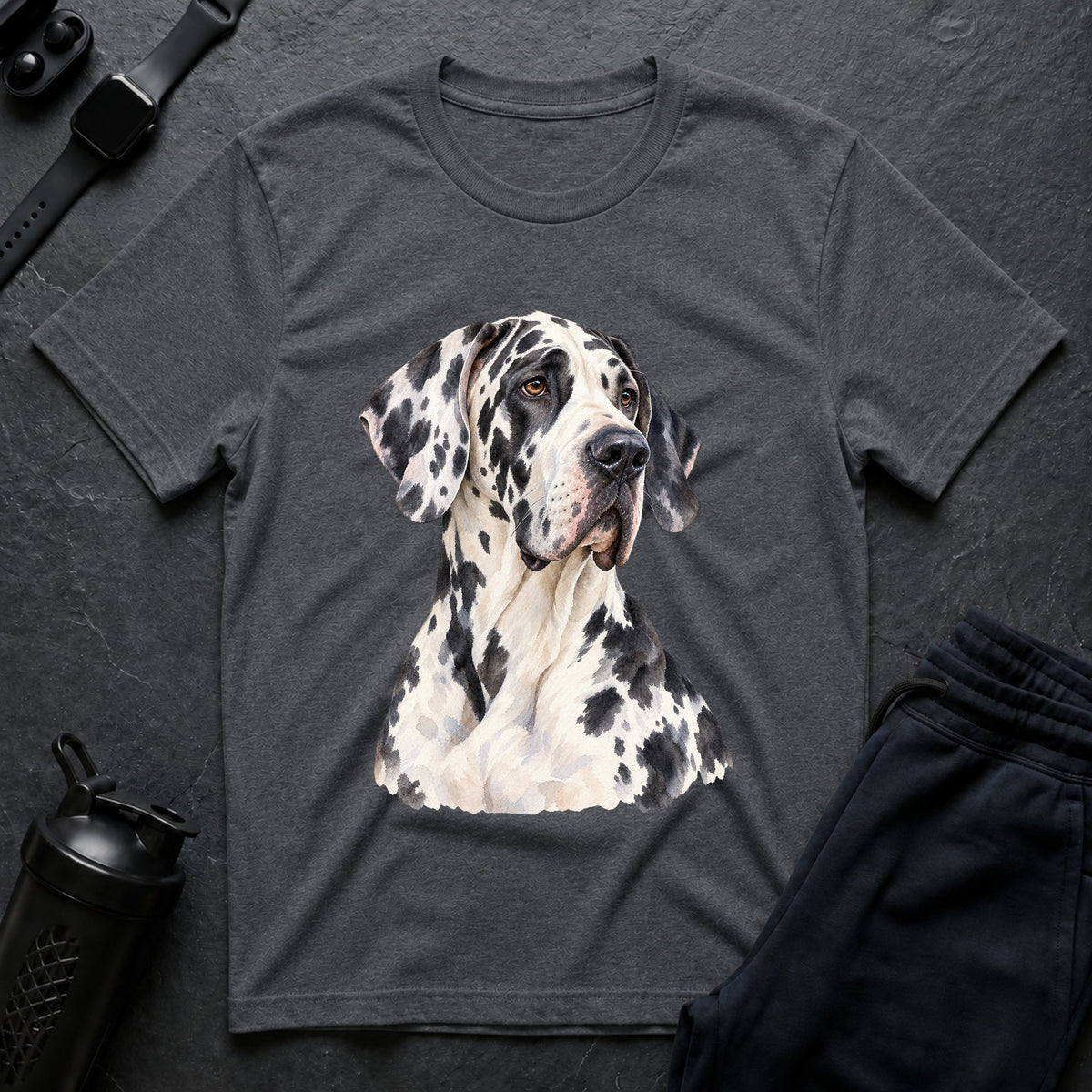 Dappled Elegance – Great Dane T-Shirt