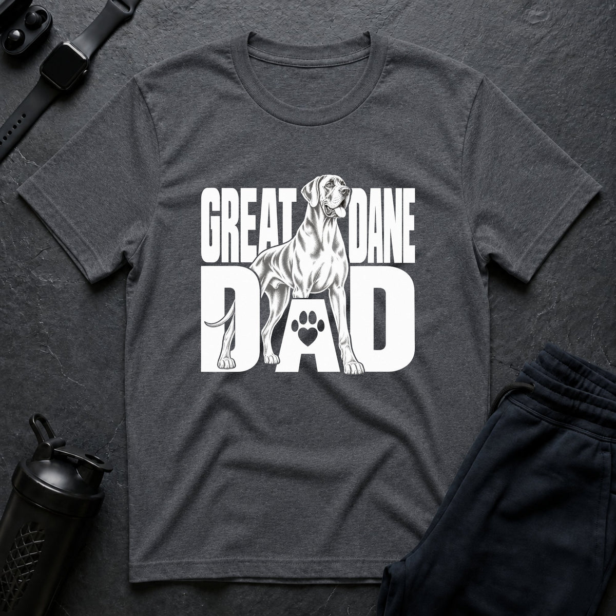 Great Dane Dad T-Shirt