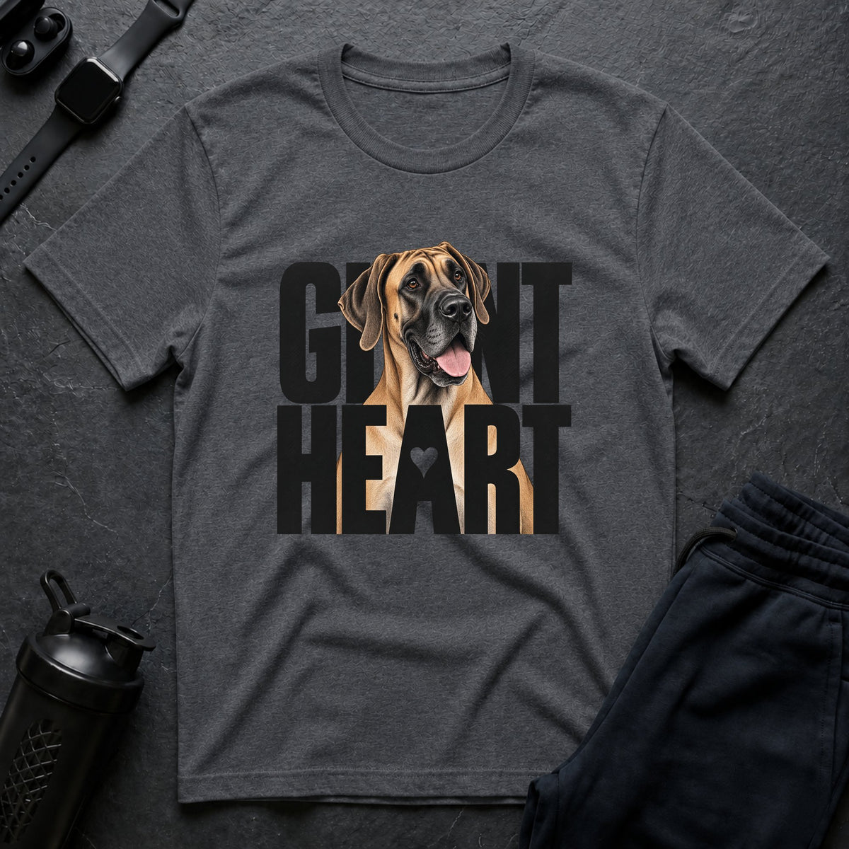 Giant Heart – Great Dane T-Shirt