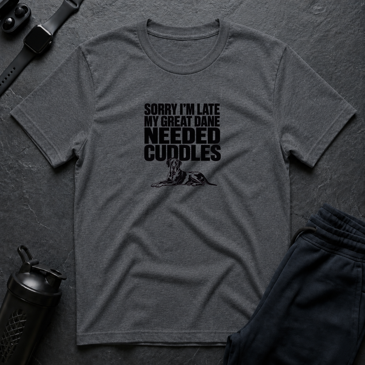 Great Dane Cuddles T-Shirt