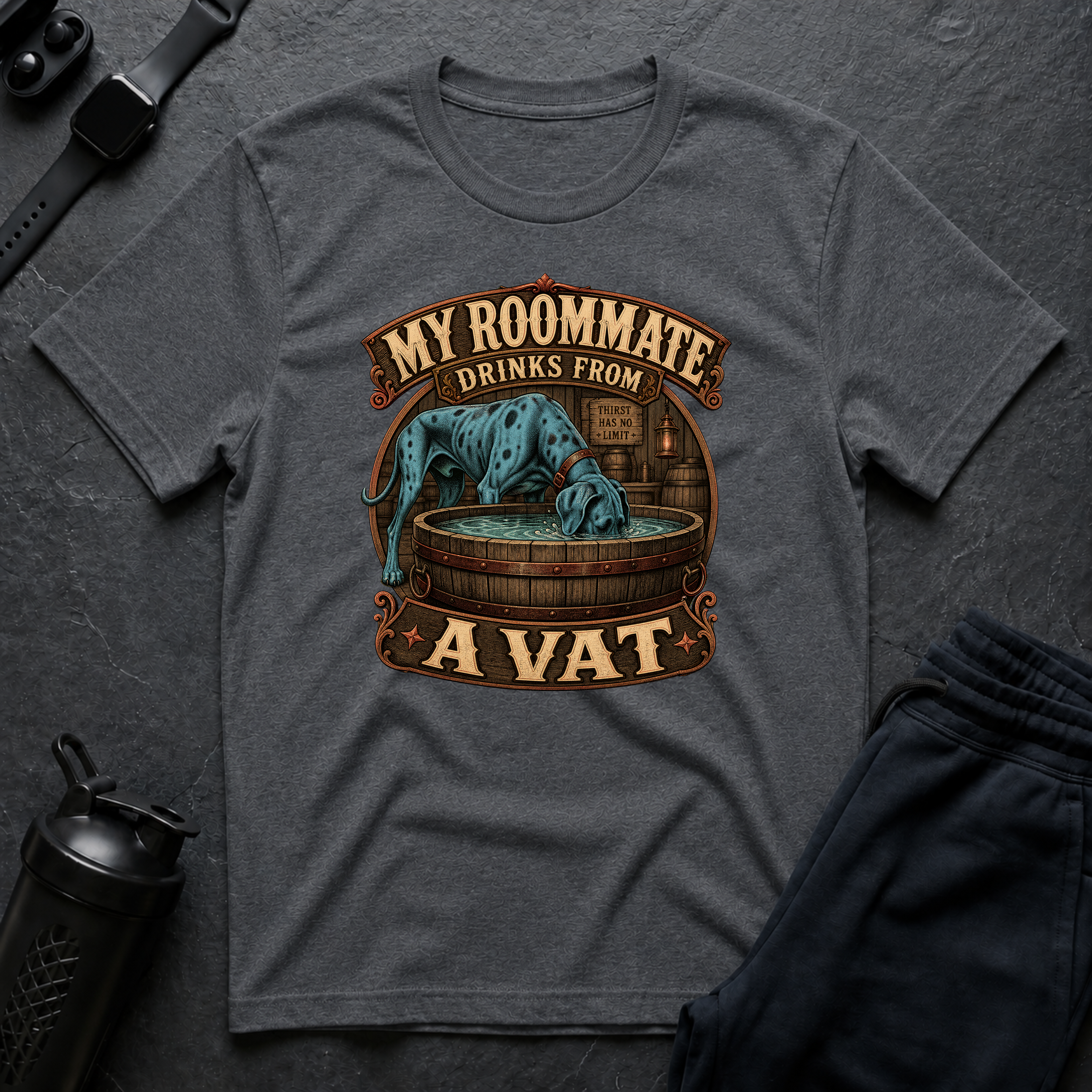 Roommate Drinks Vat
