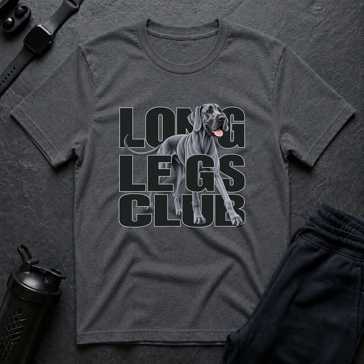 Long Legs Club – Great Dane T-Shirt
