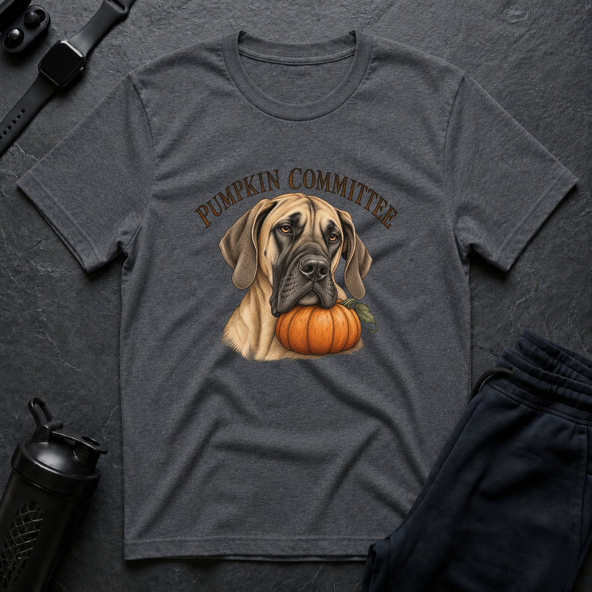 Pumpkin Committee 11 – Great Dane T-Shirt