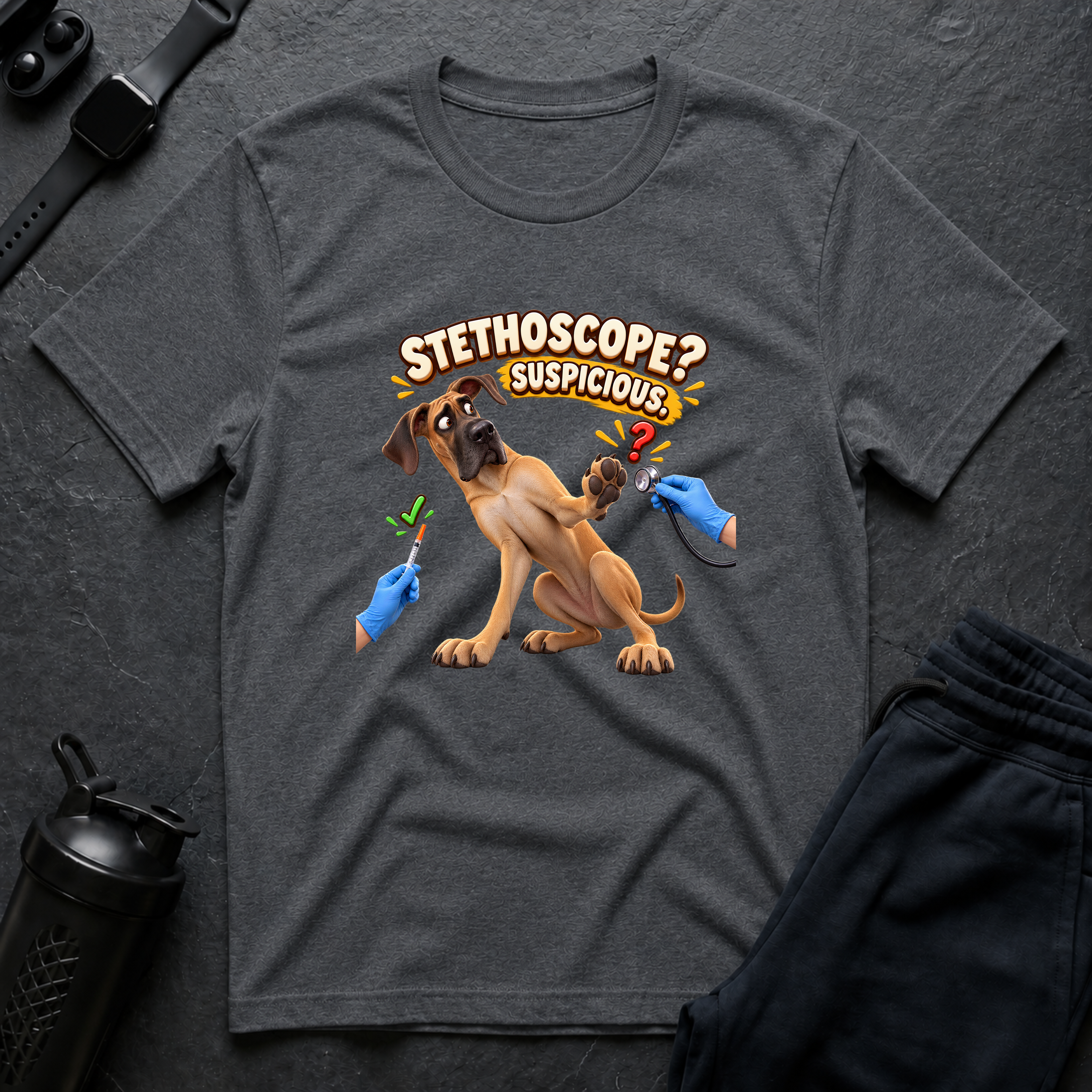 Stethoscope Suspicious