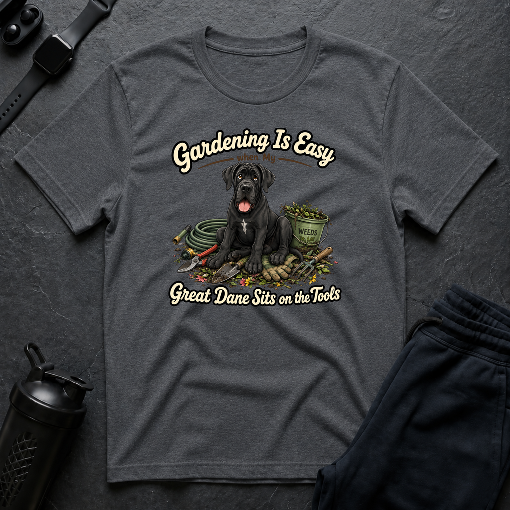 Great Dane Gardening Buddy