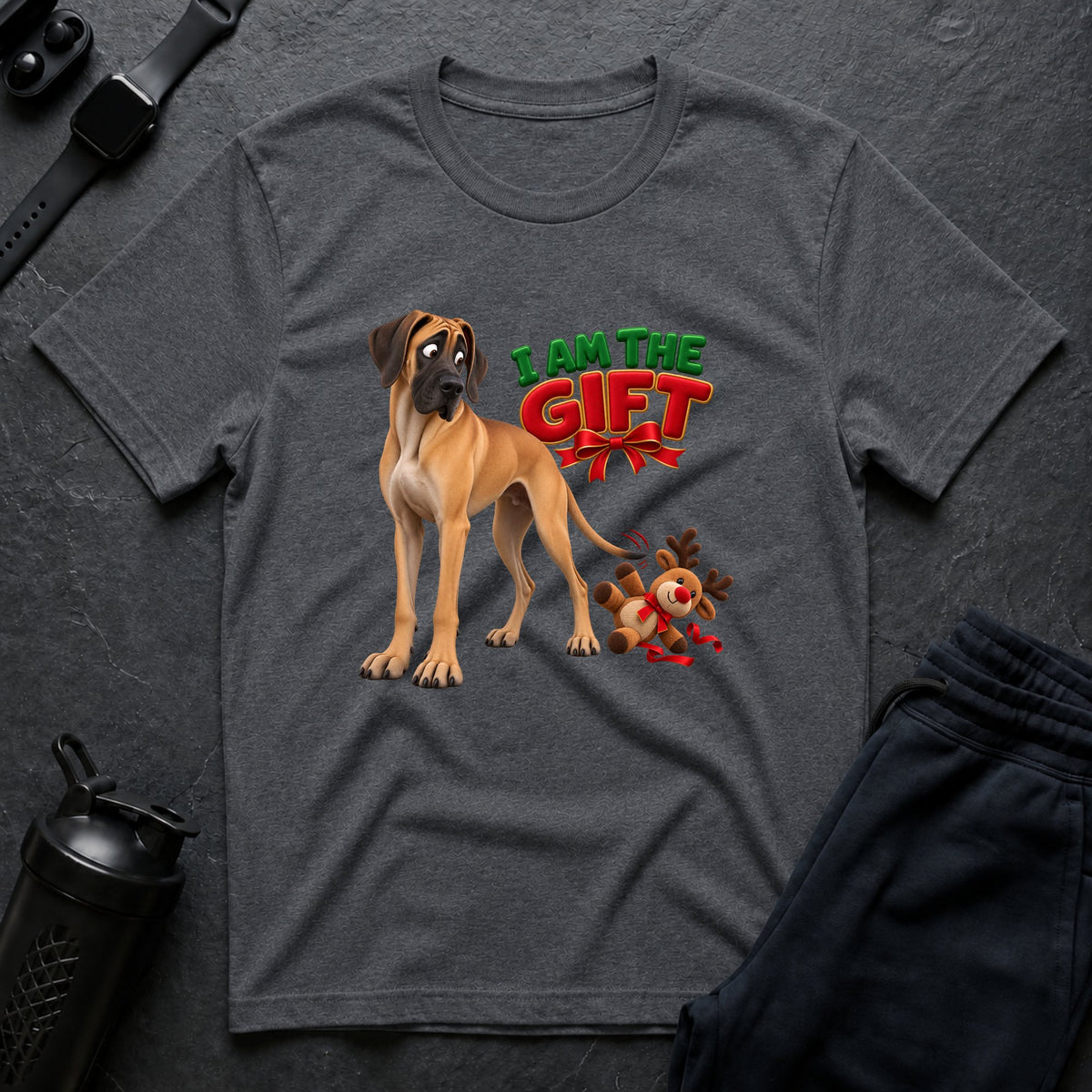 Playful Pup Present