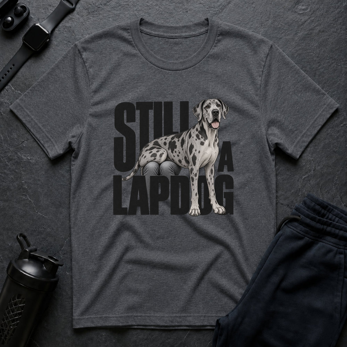 Still A Lapdog – Great Dane T-Shirt