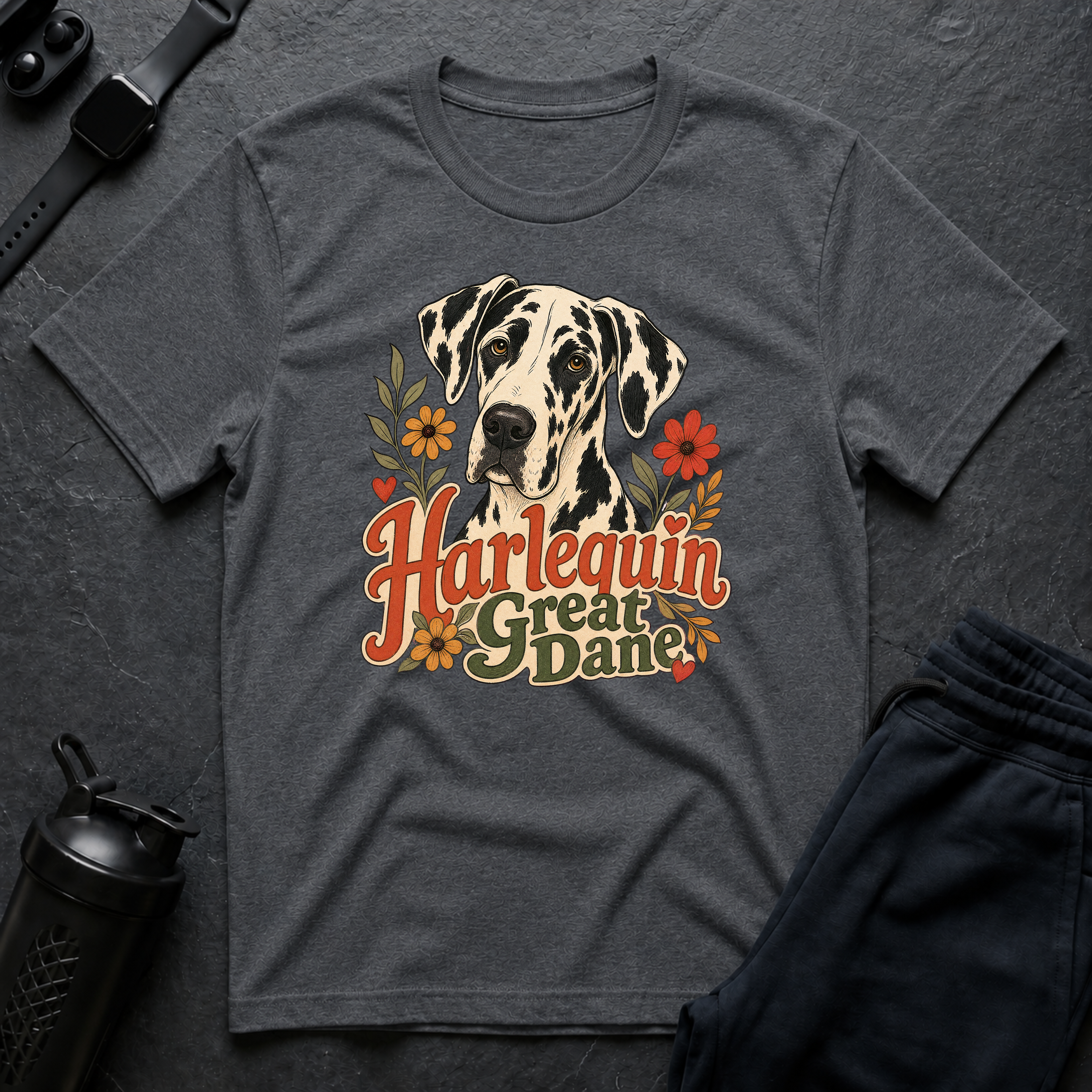 Harlequin Great Dane Blooms