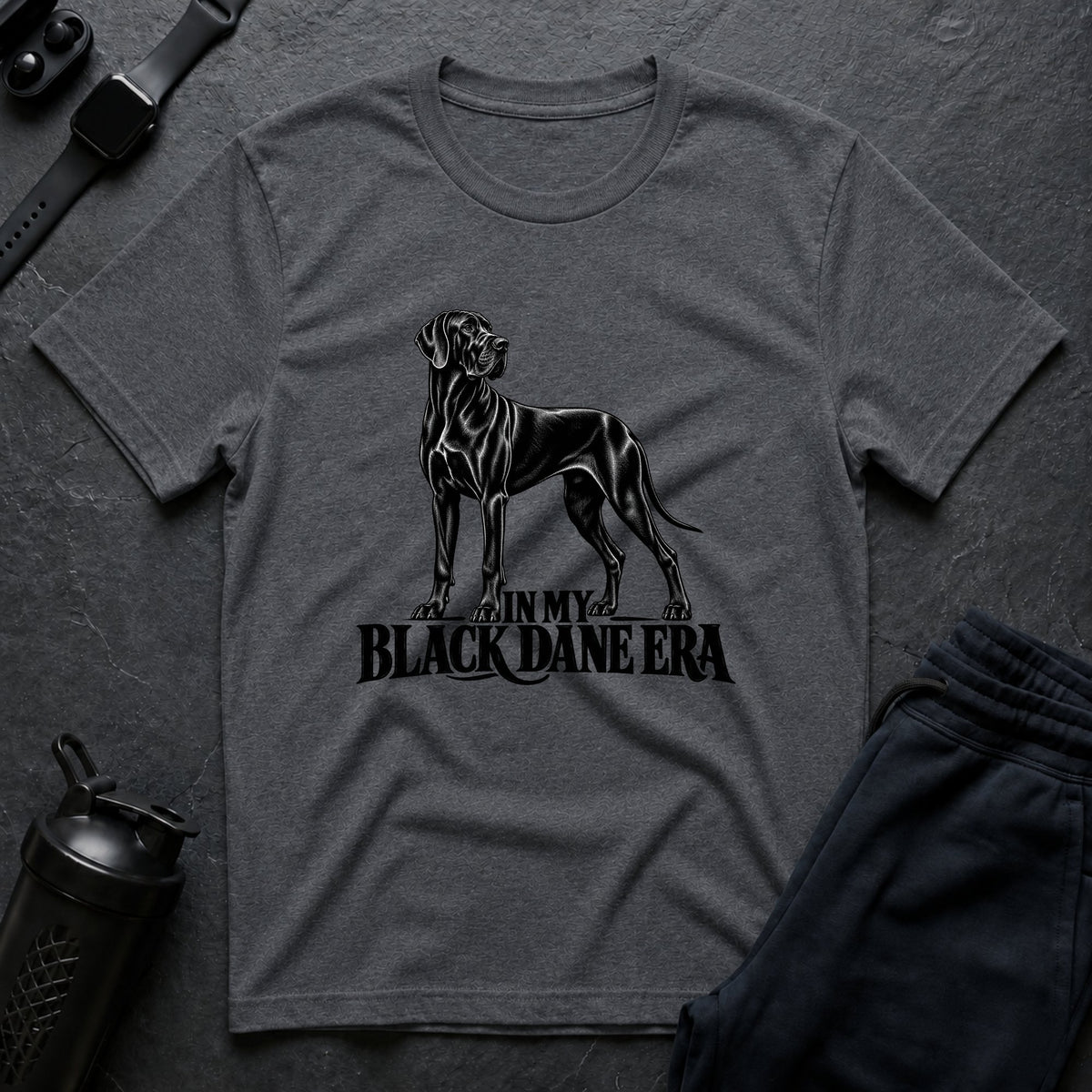 Black Dane Era – Great Dane T-Shirt