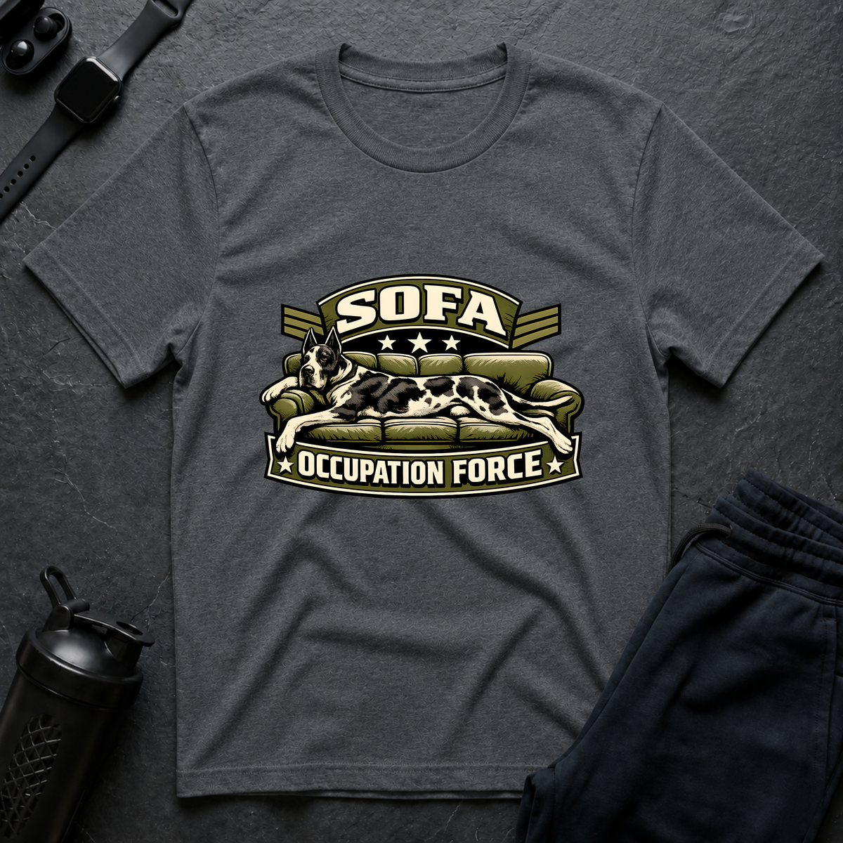 Sofa Occupation – Great Dane T-Shirt
