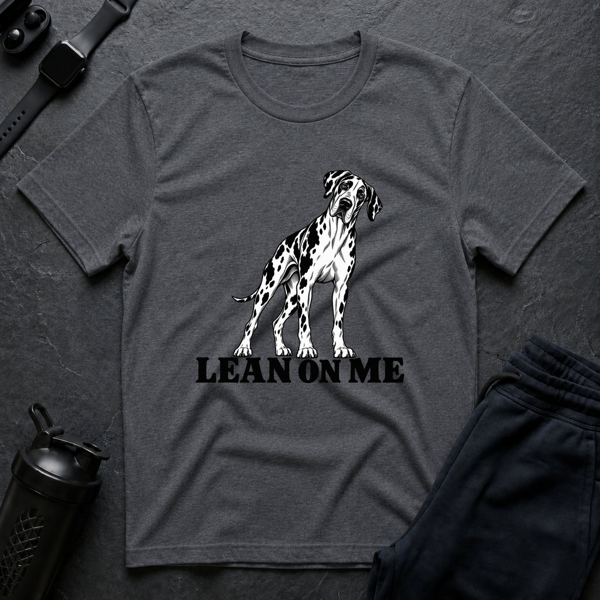 Lean On Me – Great Dane T-Shirt design
