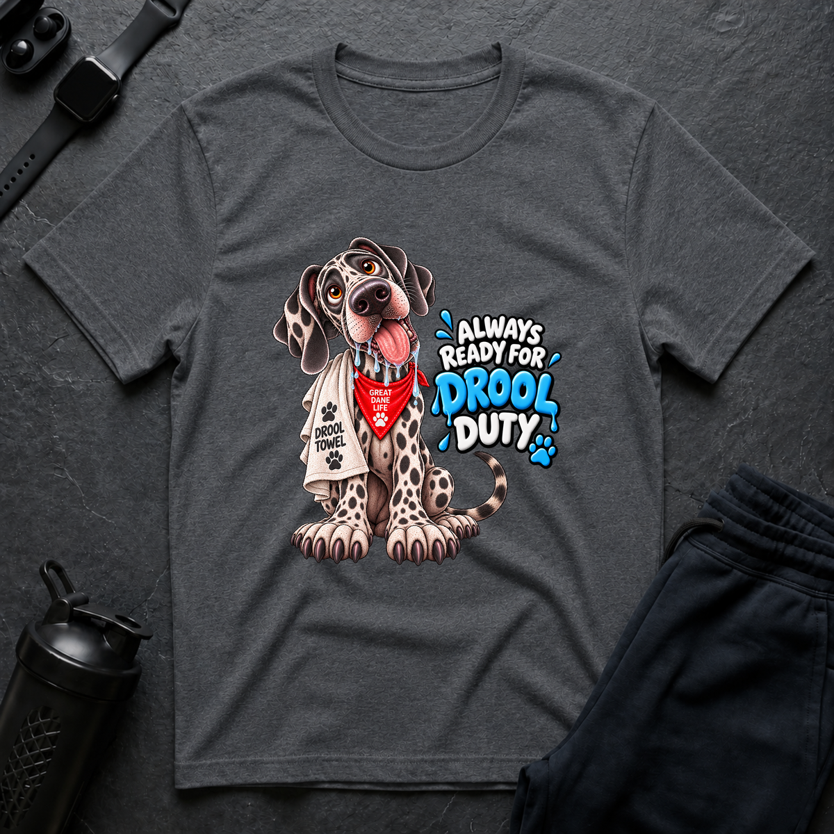 Drool Duty – Great Dane T-Shirt