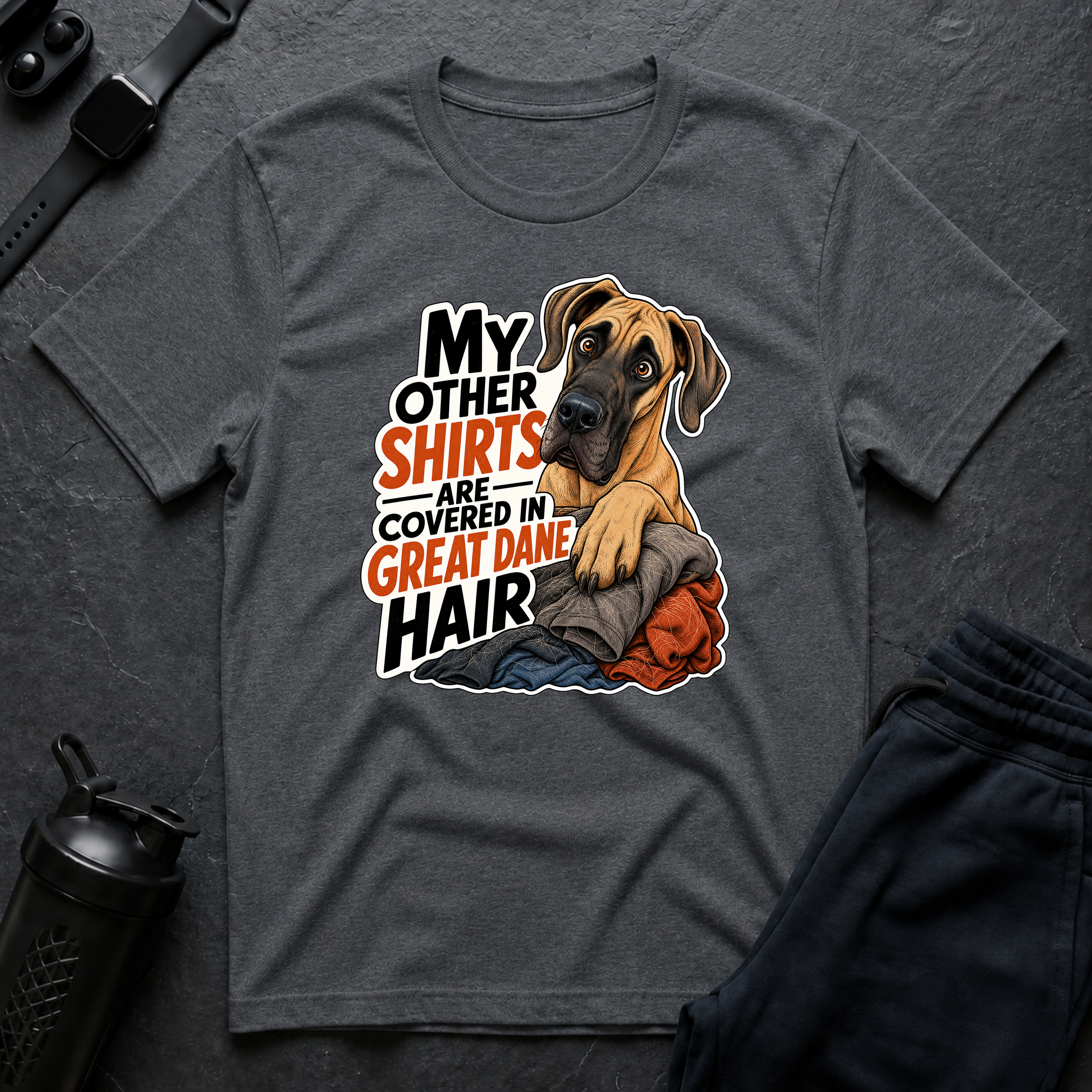 Great Dane Hair Tee