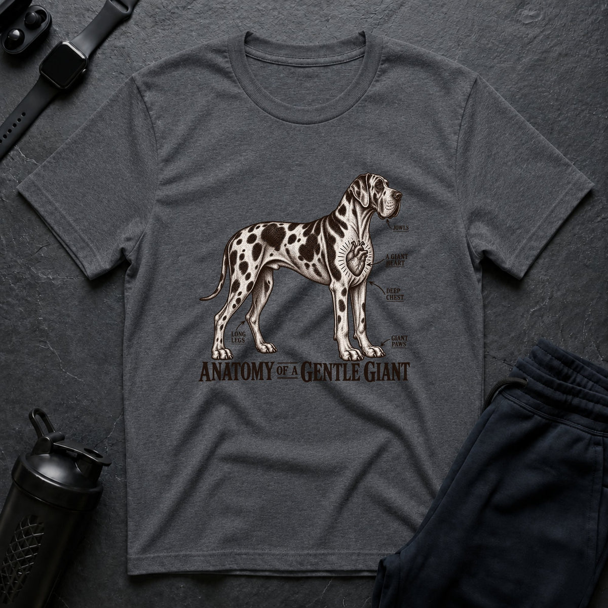Gentle Giant Anatomy – T-Shirt