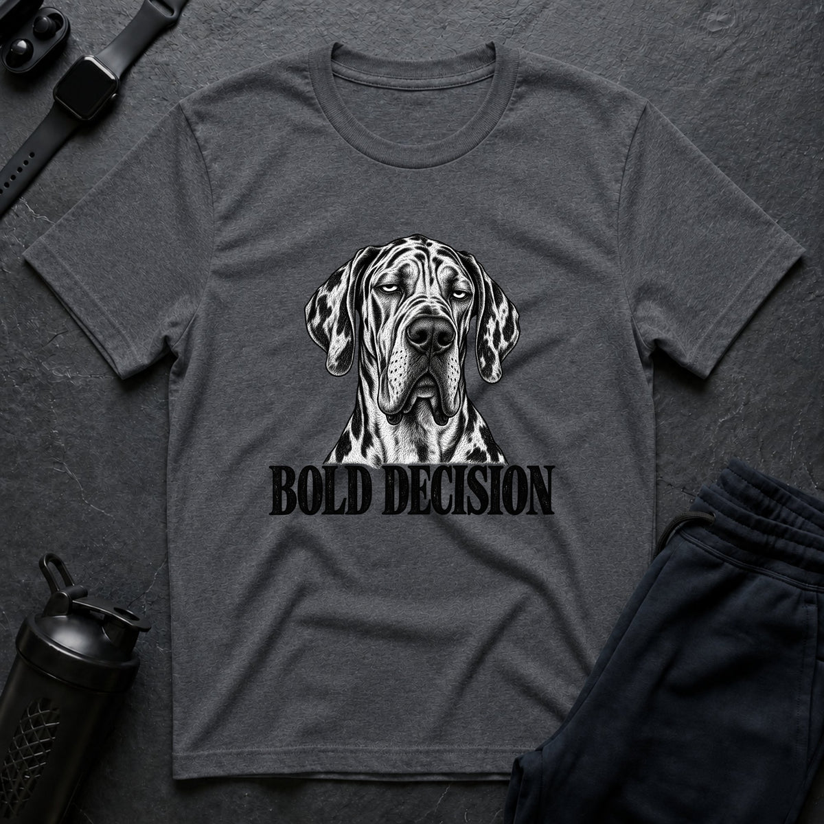 Bold Decision – Great Dane T-Shirt design