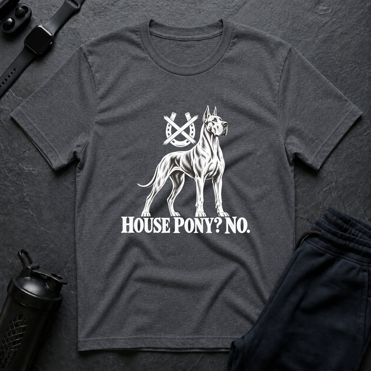 House Pony No – Great Dane T-Shirt design