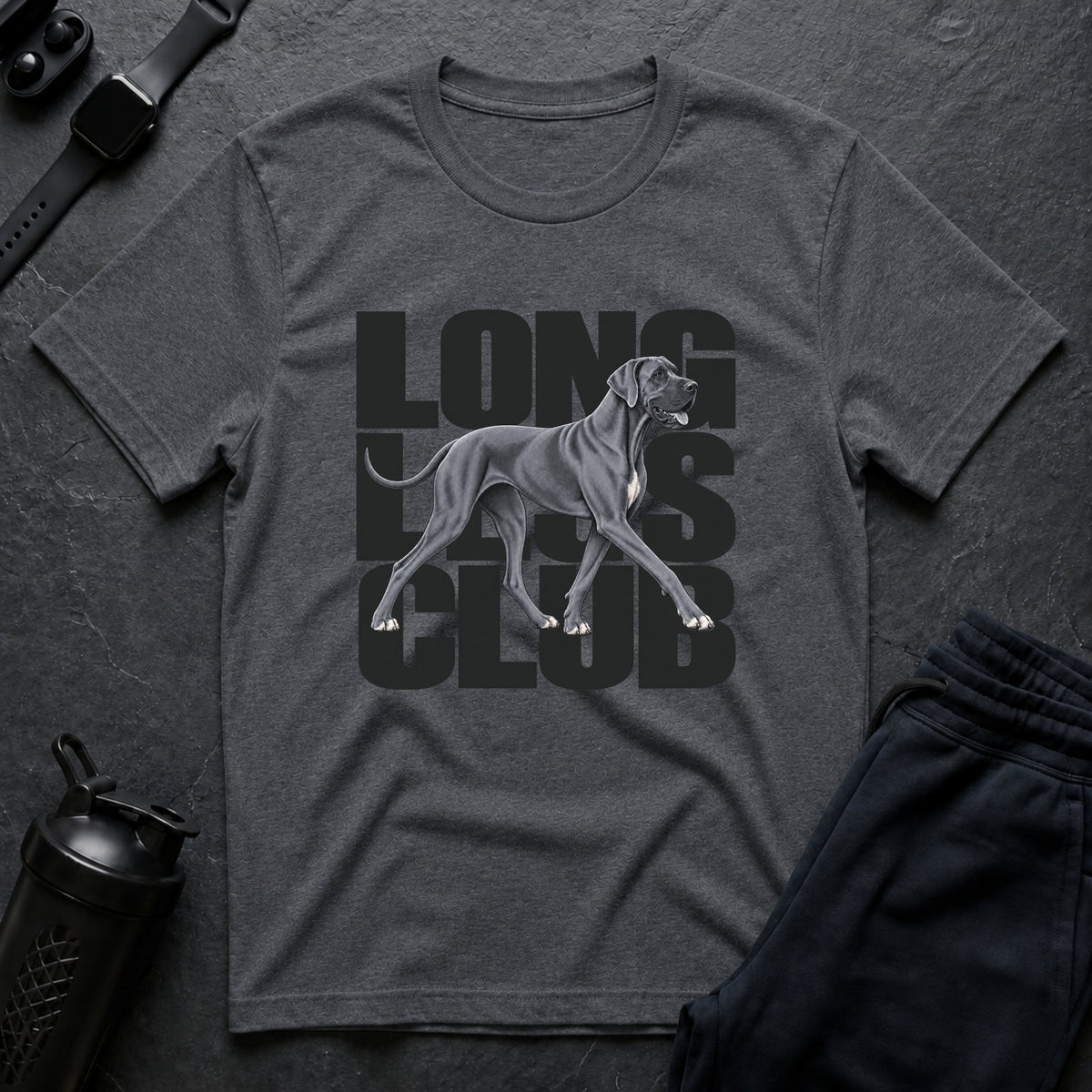 Long Legs Club – Great Dane T-Shirt
