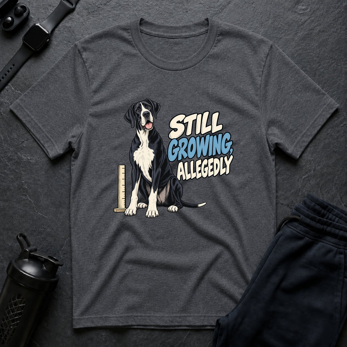 Still Growing – Great Dane T-Shirt