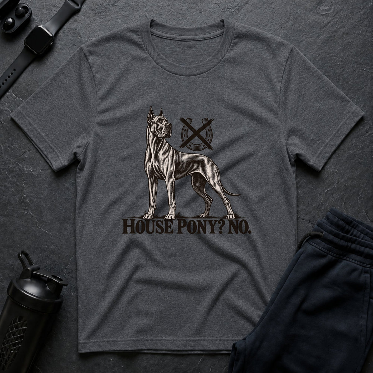 House Pony No – Great Dane T-Shirt