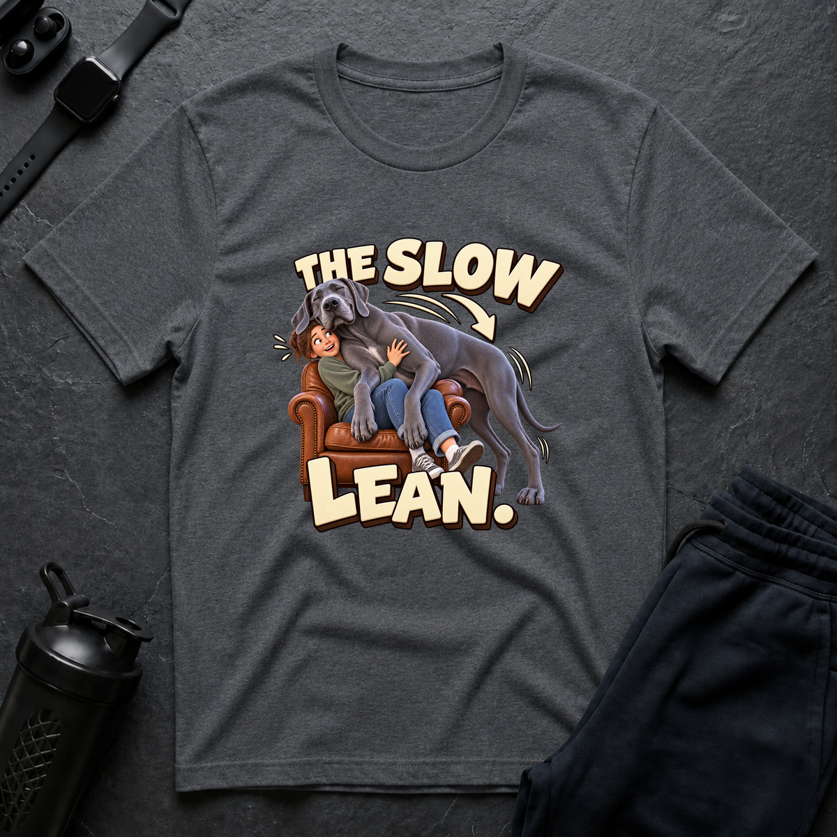 The Slow Lean – Great Dane T-Shirt