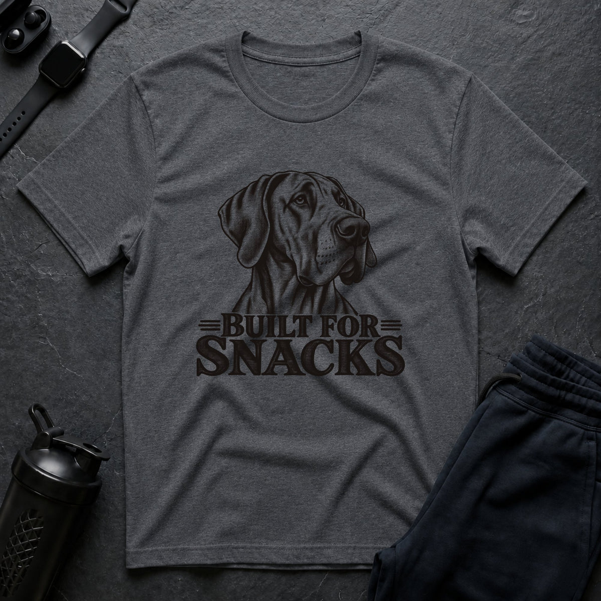 Built For Snacks – Great Dane T-Shirt