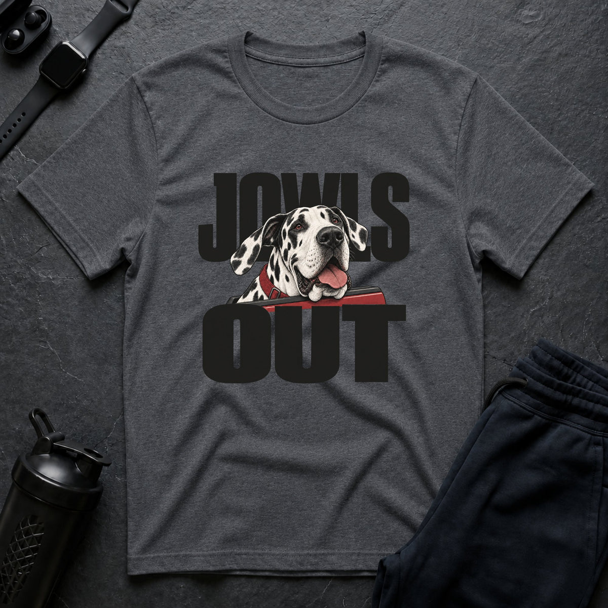 Jowls Out – Great Dane T-Shirt