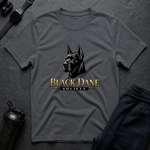 Black Dane Society T-Shirt