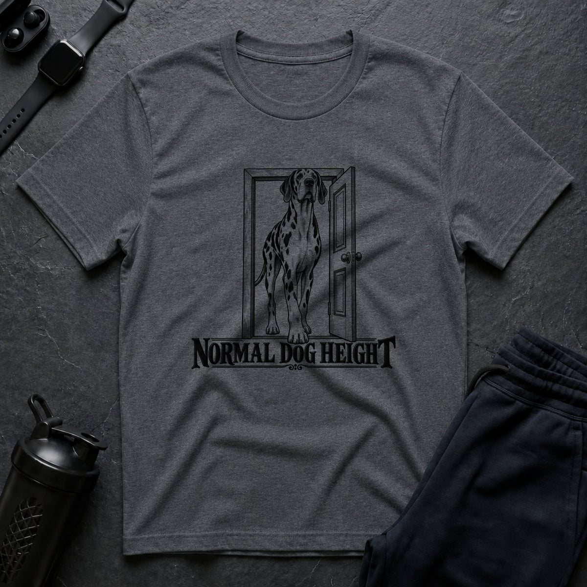 Normal Dog Height – Great Dane T-Shirt