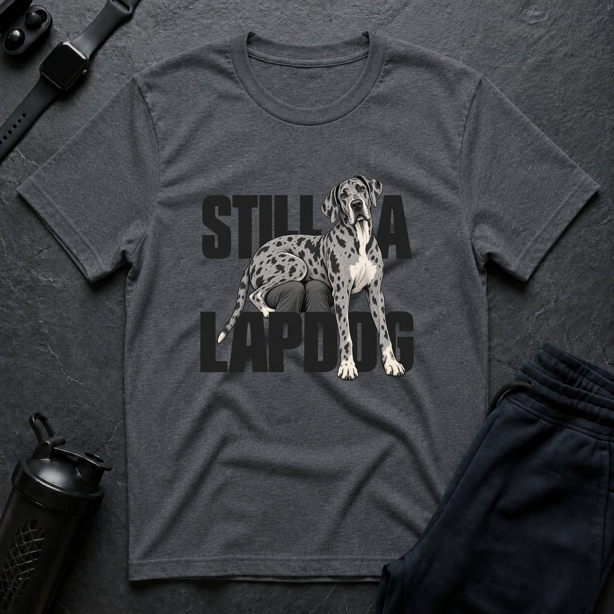 Still A Lapdog – Great Dane T-Shirt
