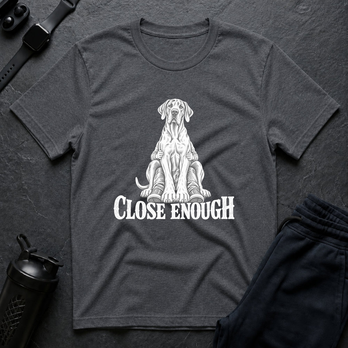 Close Enough – Great Dane T-Shirt