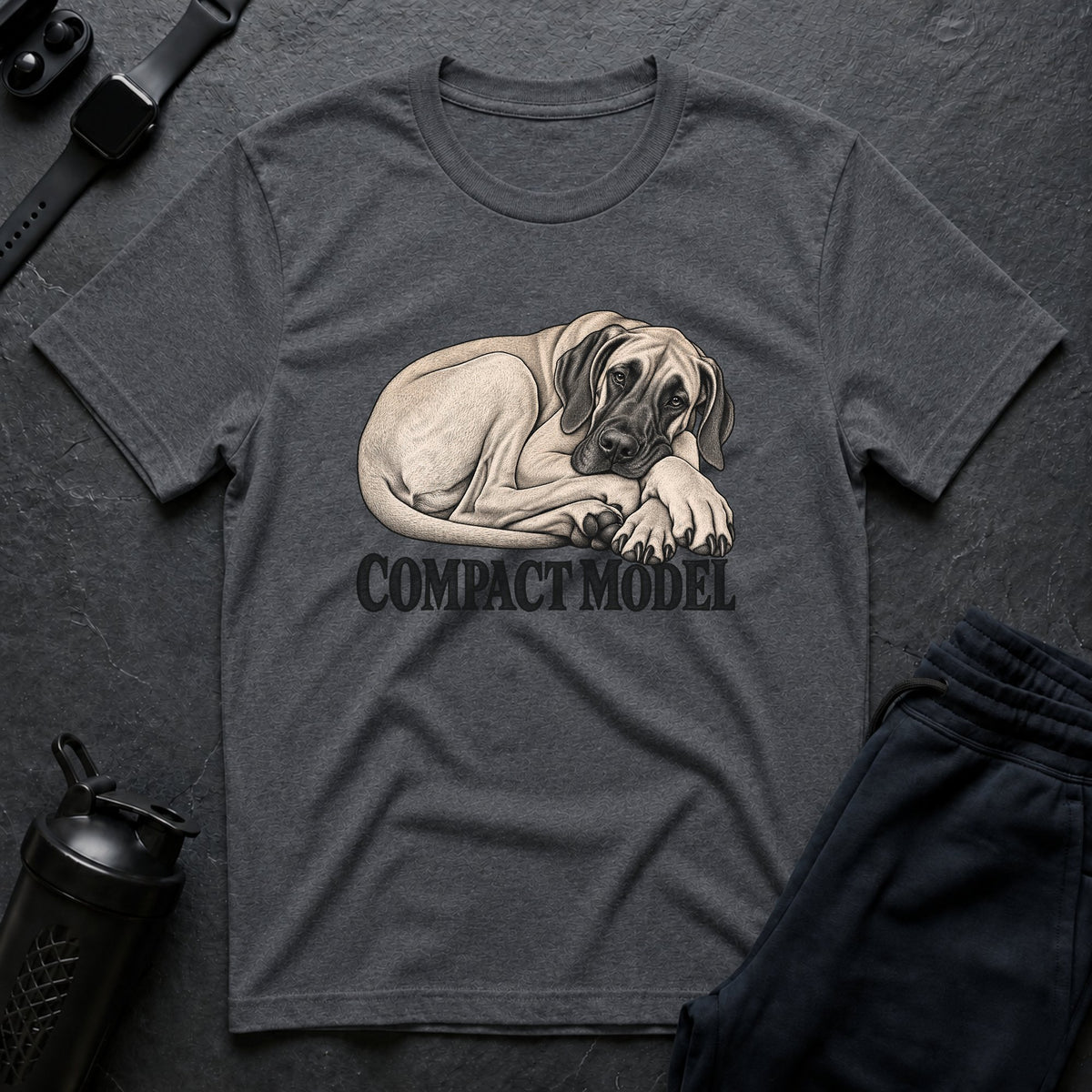 Compact Model – Great Dane T-Shirt