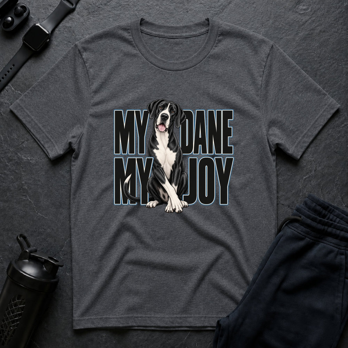 My Dane Joy – Great Dane T-Shirt design