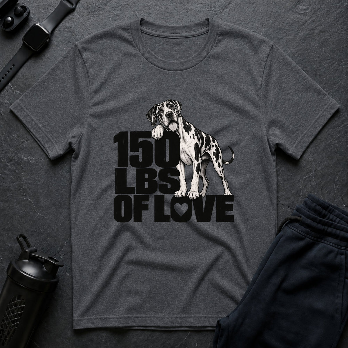 Giant Paw Passion – Great Dane T-Shirt